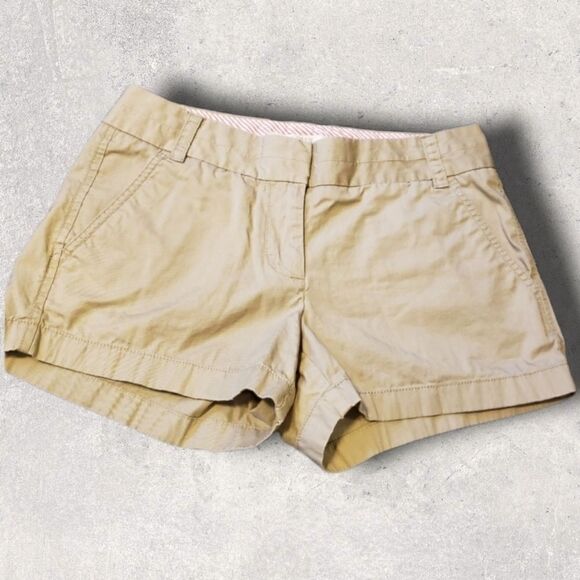 J Crew Tab Broken-in Chino shorts, size 0 - Picture 1 of 7